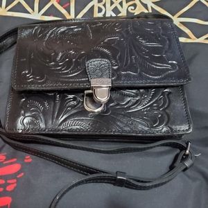Genuine Patricia Nash tooled Florence Lanza crossbody bag